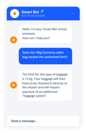 AI chatbot for clients