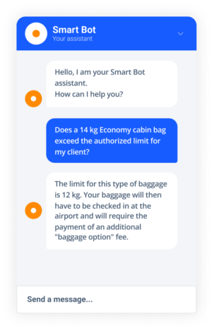 Chatbot for agents