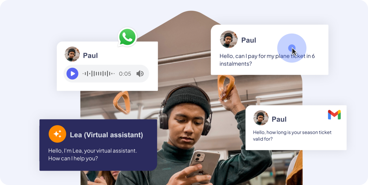 Conversational AI to interact naturally with your customers